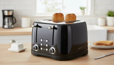 Is the Cheapest Toaster on Amazon Actually Good? My Honest Review of the Amazon Basics 4-Slice.