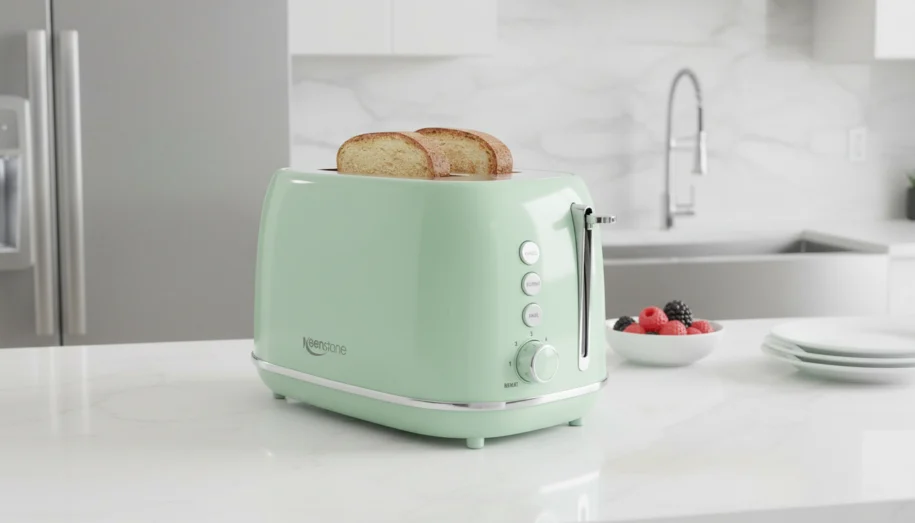 Is This $40 Retro Toaster The Ultimate Smeg Dupe? My Honest 30-Day Test of the Keenstone 2-Slice