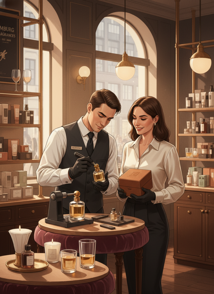 Personalisiertes VIP Refill Event mit Flakongravur