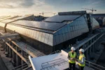 Planung von Industriebauten mit integrierter Photovoltaik als Architektur-Härtetest für die BIPV-Pflicht 2026.