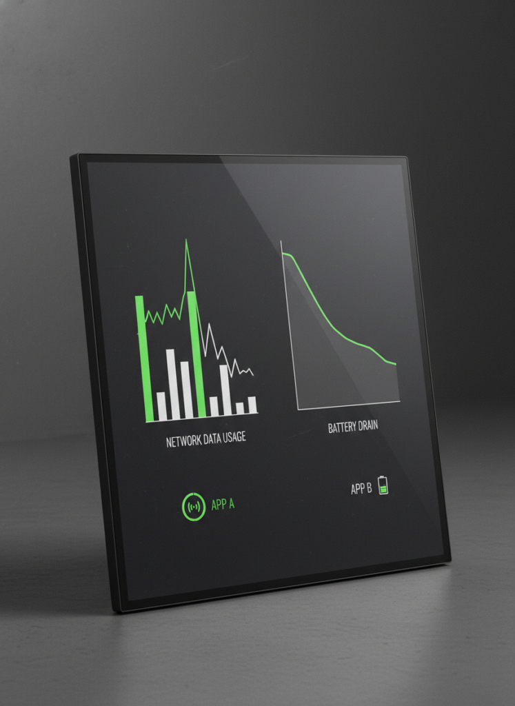 Daten- und Batterie-Audit der Android APK