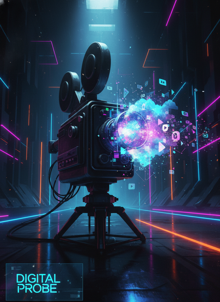 Symbolbild einer investigativen Dokumentation über digitale Manipulation in der Mediathek